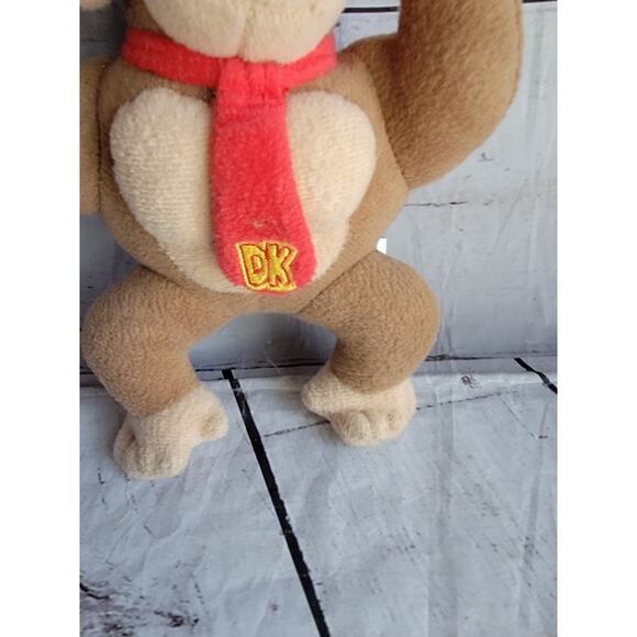 Donkey Kong Plush Super Mario Brothers Toy Stuffed Animal Doll 8in Doll - Picture 3 of 7